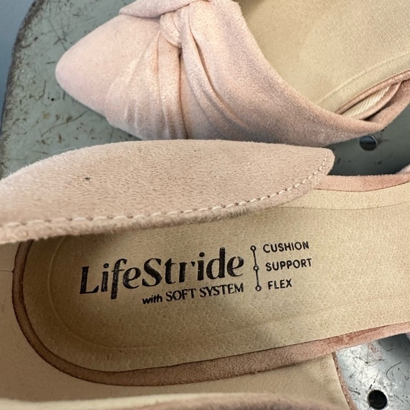 LifeStride Abby d'Orsay Pointed Toe Pump 8.5 pink - Picture 5 of 14